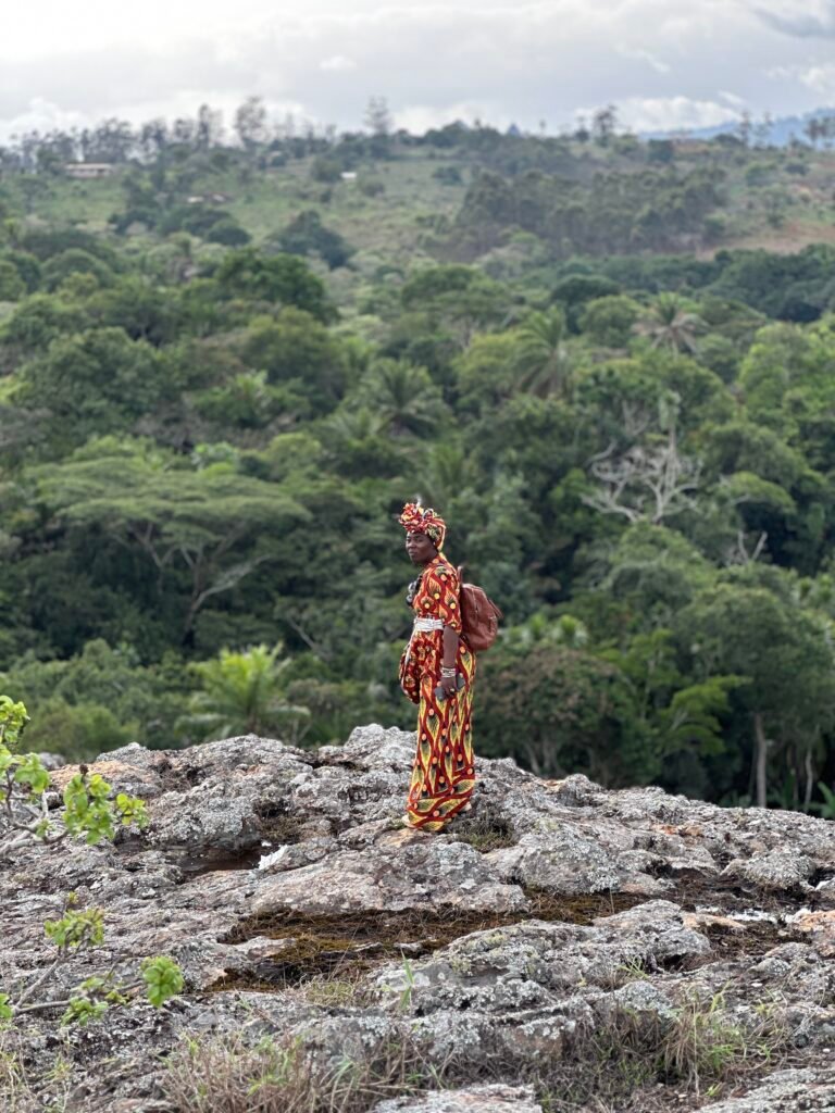 Begegnung mit einer Partnerin in Kamerun