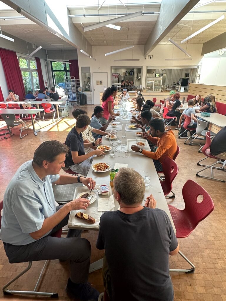 Gemeinsames Mittagessen