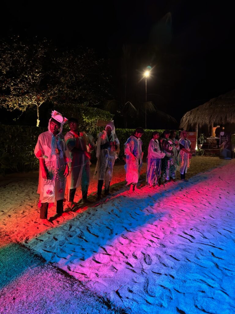 Kulturelle Tanzaufführung in Kalpitiya